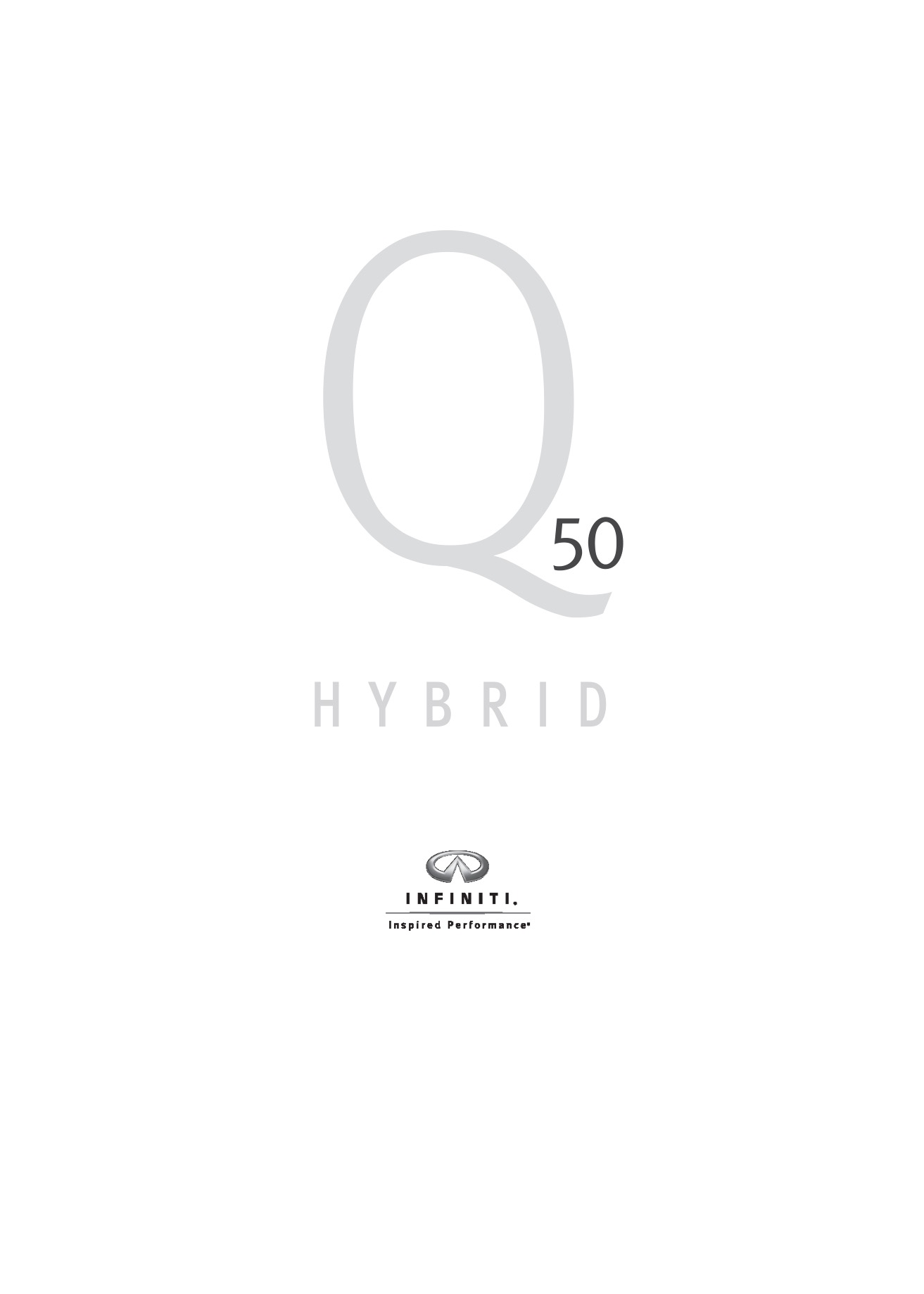 2014 Infiniti Q50 Hybrid